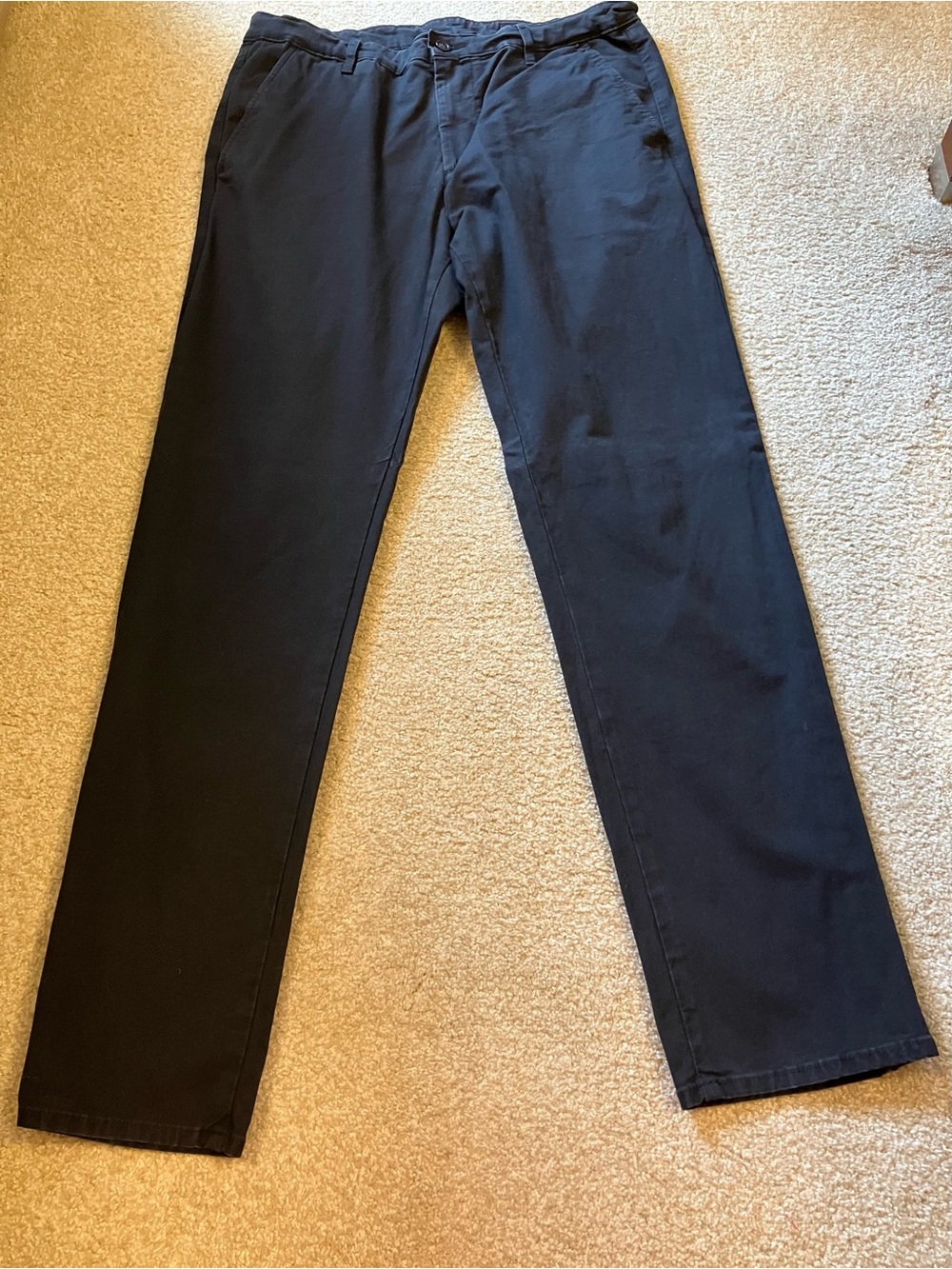 Adriano Goldschmied The Lux Khaki Tailored Trouser Pants
